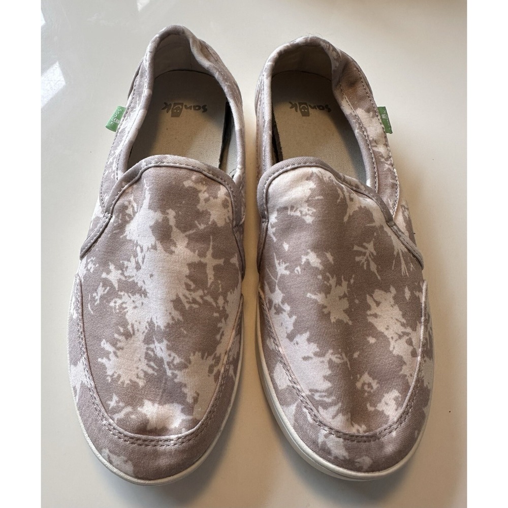 NEW Women's Shoes Sanuk Pair O Dice‎  Casual Slip On Sneakers Size 6.5